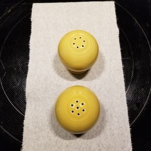 Fiestaware Salt & Pepper Shakers. NWT. New in Box.